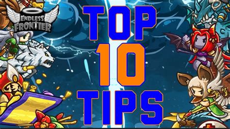 endless frontier guide|Top 10 Newbie Tips .